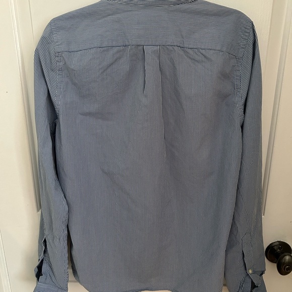 Abercrombie & Fitch Men’s Blue Check Shirt- Sz M - Picture 2 of 5